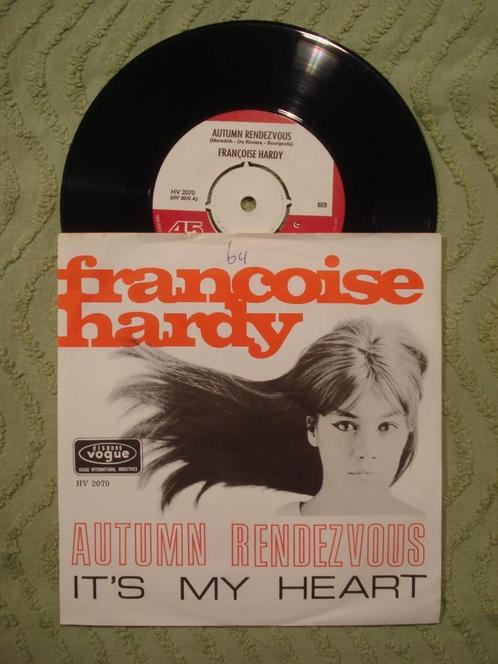 Françoise Hardy 7" Vinyl Single: ‘Autumn rendezvous’ (NL), Cd's en Dvd's, Vinyl Singles, Single, Pop, 7 inch, Ophalen of Verzenden