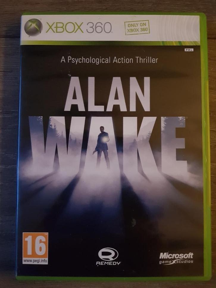 XBox 360 : Alan Wake, Spelcomputers en Games, Games | Xbox 360, Zo goed als nieuw, Avontuur en Actie, 1 speler, Vanaf 16 jaar