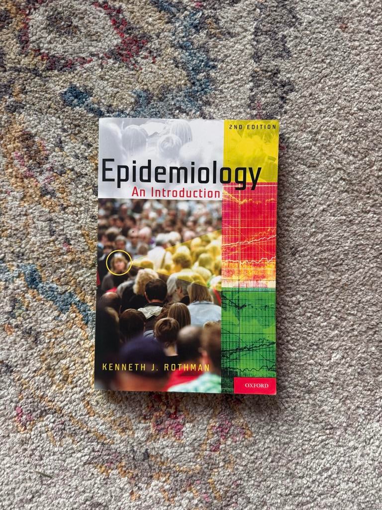 Epidemiology - an introduction, Kenneth J Rothman, Boeken, Wetenschap, Gelezen, Natuurwetenschap, Ophalen of Verzenden