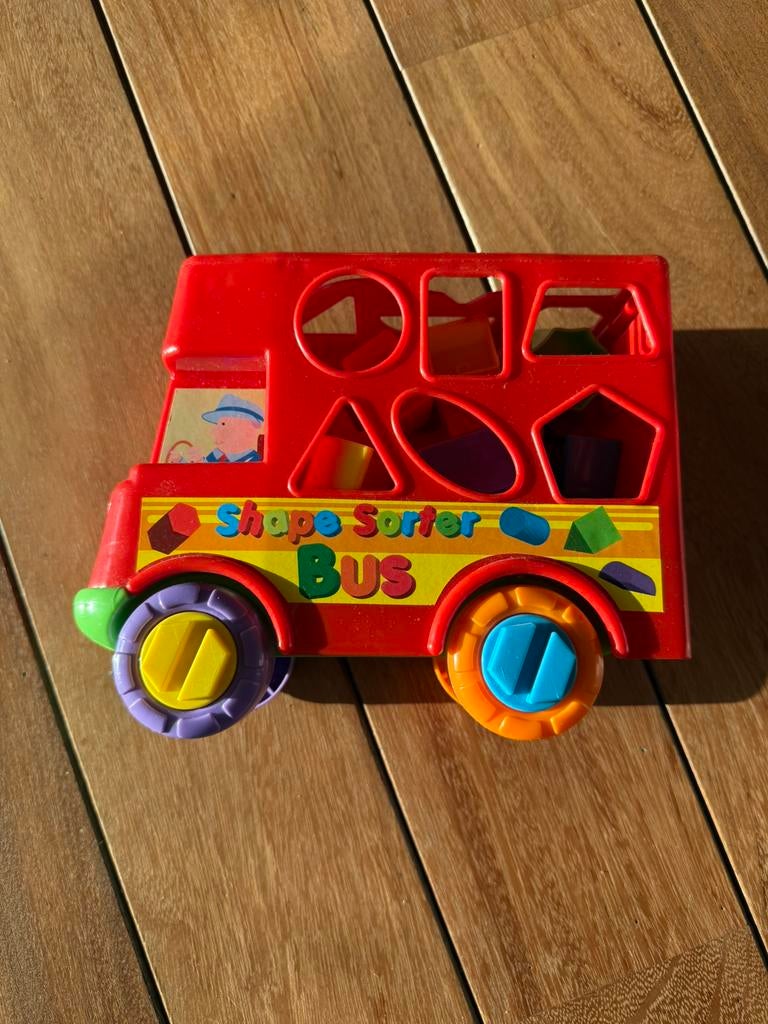 Dubbeldekker met figuren voor sorteren, Ophalen, Zo goed als nieuw, Speelset