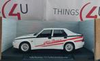 MCG 1:18 Alfa Romeo 75 Turbo Evoluzione wit/rood nieuw, Ophalen of Verzenden, Nieuw, Auto, Overige merken