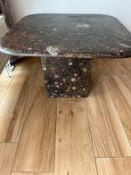 Fossiel salon tafel, Overige materialen, Vierkant, Minder dan 50 cm, 50 tot 100 cm