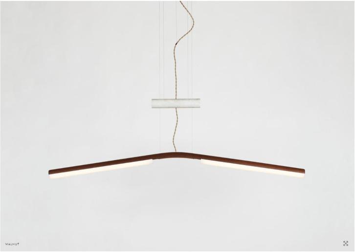 Roll & Hill Counterweight hanglamp, Huis en Inrichting, Lampen | Hanglampen, Nieuw, Minder dan 50 cm, Glas, Hout, Metaal, Overige materialen