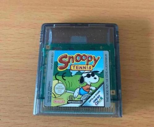 Snoopy tennis (gameboy color), Spelcomputers en Games, Games | Nintendo Game Boy, Zo goed als nieuw, Sport, 1 speler, Vanaf 3 jaar