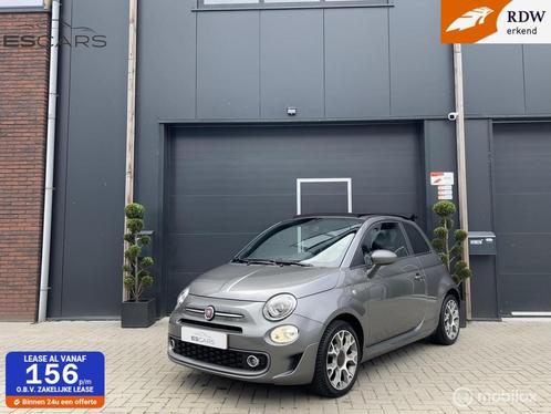 Fiat 500c 0.9 TwinAir Turbo 80pk Cabrio | Led | Carplay, Auto's, Fiat, Bedrijf, Te koop, 500C, ABS, Airbags, Airconditioning, Alarm