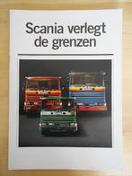 Scania 142 112 82 Front Brochure 1981 R142 R112, Ophalen, Zo goed als nieuw, Overige merken, Scania