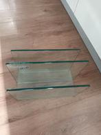 Lektuurbak van glas, Huis en Inrichting, Woonaccessoires | Krantenbakken en Lectuurbakken, Ophalen, Zo goed als nieuw