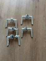 Set van 8 gebruikte deurklinken, Ophalen of Verzenden, Gebruikt, Overige materialen, Klink of Kruk