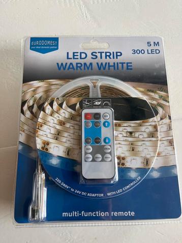 LED Strip Warm Wit 5M | 300 Led | Nieuw beschikbaar voor biedingen