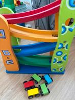 Houten Autobaan met Autootjes, Ophalen, Zo goed als nieuw, Jongen of Meisje