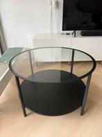 Vittsjo glazen salontafel, Huis en Inrichting, Tafels | Salontafels, Ophalen, 100 tot 150 cm, 50 tot 100 cm, Zo goed als nieuw