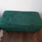 Groen Opbergbank (Met Zwarte hoes) 80x40cm, Huis en Inrichting, Banken | Voetenbanken en Poefen, Ophalen, Minder dan 50 cm, 75 tot 100 cm