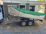 anssems dubbel asser geremd, kipper (hand), Auto diversen, Aanhangers en Bagagewagens, Ophalen, Gebruikt