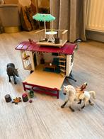 Schleich woonwagen, Ophalen of Verzenden, Zo goed als nieuw, Poppenhuis