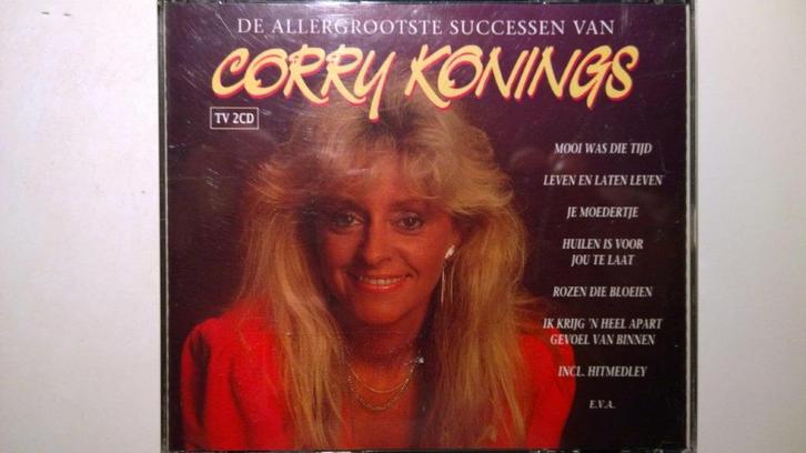 Corry Konings - De Allergrootste Successen Van Corry Konings, Cd's en Dvd's, Cd's | Nederlandstalig, Zo goed als nieuw, Pop, Ophalen of Verzenden