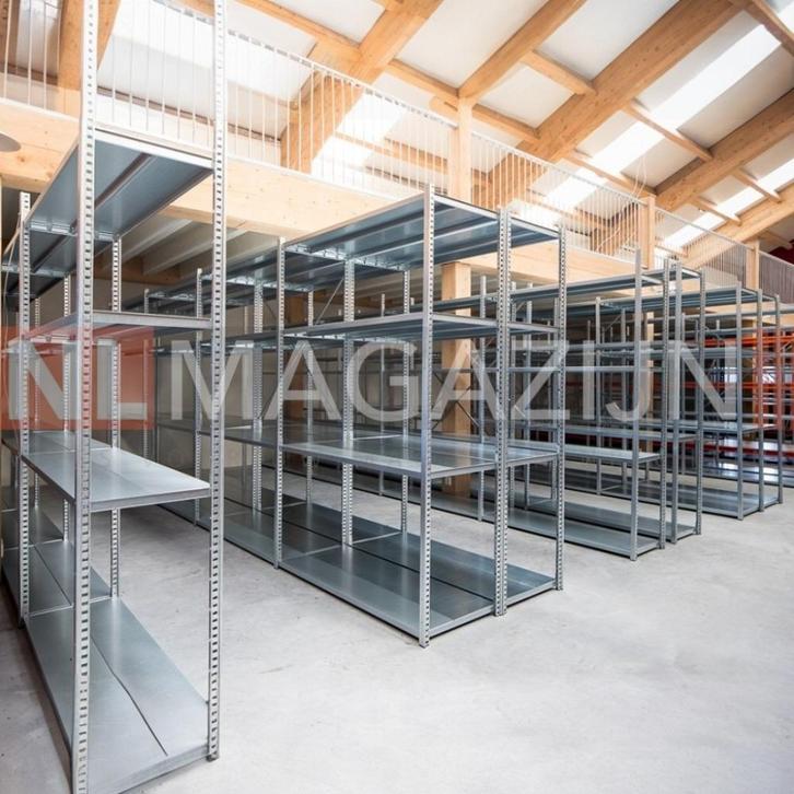 Stellingkast magazijn stellingen stelling 5 meter 60 diep !!, Zakelijke goederen, Kantoor en Winkelinrichting | Magazijn, Stelling en Opslag