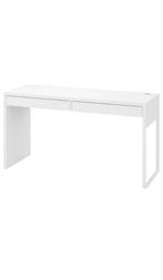 Ikea Micke bureau wit, Huis en Inrichting, Bureaus, Ophalen, Gebruikt, Bureau