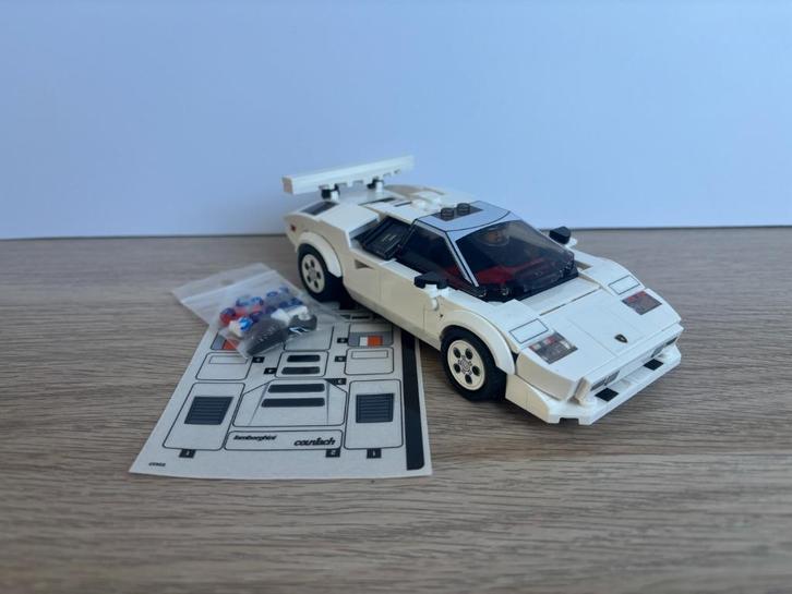 Lego 76908 Lamborghini Countach, Kinderen en Baby's, Speelgoed | Duplo en Lego, Zo goed als nieuw, Lego, Complete set, Ophalen of Verzenden