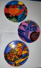 Corneille Onderzetters - Set van 3, Porselein of Keramiek, Schaal, Rond, Nieuw