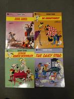 4x Lucky Luke, Meerdere comics, Ophalen of Verzenden, Gelezen, Europa