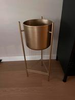 Gouden plantenbak, Ophalen, Minder dan 60 cm, Rond, Zo goed als nieuw