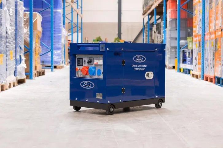 Ford Diesel Generator | Bezorgen mogelijk | Garantie, Doe-het-zelf en Verbouw, Aggregaten, Nieuw, Dieselolie, 5 tot 10 kVA, Ophalen