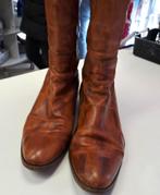Floris van Bommel laarzen cognac bruin kroko mt 39.5 48155, Hoge laarzen, Bruin, ., Floris van Bommel