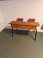 Vintage schoolbankje, Verzenden, Gebruikt