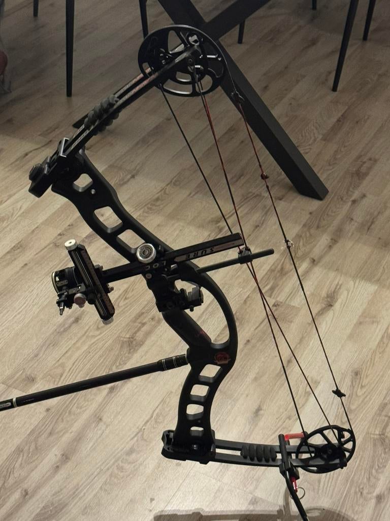 Hoyt Prohawk Compoundboog - Linkshandig - Volledige set, Ophalen, Zo goed als nieuw