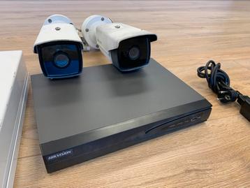 Video bewaking Hikvision incl recorder 2tb beschikbaar voor biedingen