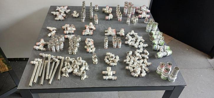 Uponor S-press plus persfitting pershulpstuk perskoppeling, Doe-het-zelf en Verbouw, Buizen en Afvoer, Nieuw, Overige typen, Overige materialen