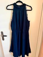 Bonprix feestjurk mouwloos met kant maat 44, Kleding | Dames, Jurken, Bonprix, Blauw, Maat 42/44 (L), Ophalen of Verzenden