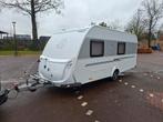 Knaus sport  500 FDK 2011 met Unico Milaan voortent, Caravans en Kamperen, Caravans, Standaardzit, Kachel, 75 kg, Particulier