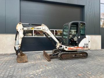 Bobcat 331 minigraver/graafmachine (bj 2006) beschikbaar voor biedingen