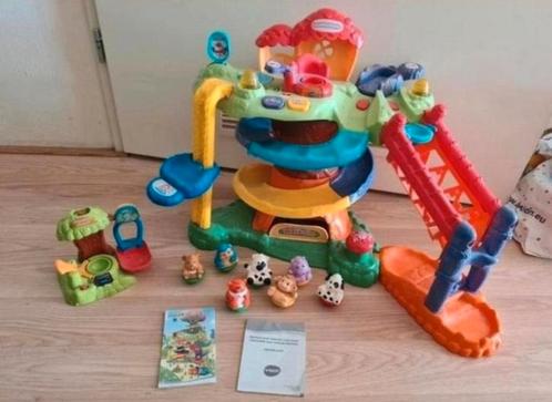 VTech ZoomiZooz Klim & Verken Boomhuis en schommel, Kinderen en Baby's, Speelgoed | Vtech, Zo goed als nieuw, Ophalen of Verzenden