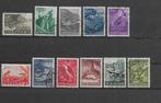 Suriname 1953, NVPH 297 t/m 307, Gestempeld., Postzegels en Munten, Postzegels | Suriname, Verzenden, Gestempeld