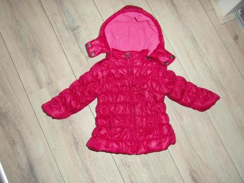 Wibra - Schattig roze winterjasje - 68, Kinderen en Baby's, Babykleding | Maat 68, Zo goed als nieuw, Meisje, Jasje, Ophalen of Verzenden