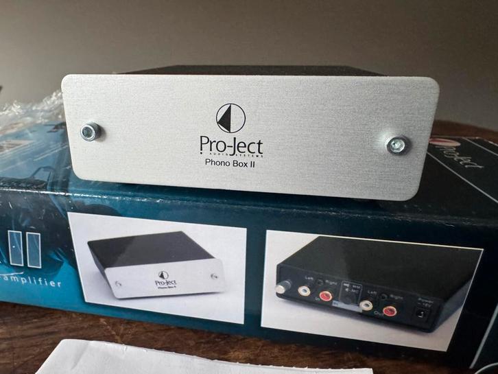 Project Phonobox II MM / MC versterker, Audio, Tv en Foto, Platenspelers, Zo goed als nieuw, Overige merken, Ophalen