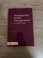 Zwaartepunten van het vermogensrecht 11e druk, Boeken, Verzenden, Beta, Zo goed als nieuw, WO