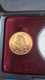 gouden tientje 1875 + zilveren munt set, Postzegels en Munten, Munten | Nederland, Ophalen of Verzenden, Koningin Wilhelmina, 10 gulden