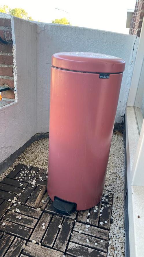 Brabantia prullebak roze, Huis en Inrichting, Woonaccessoires | Prullenbakken, Gebruikt, Ophalen of Verzenden