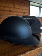 Zgan samshield blue flowers, Dieren en Toebehoren, Ophalen of Verzenden, Zo goed als nieuw, Dressuur, Cap