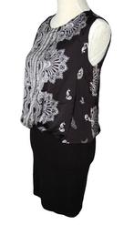 Mango jurkje, jurk, zwart, Mt. S, Kleding | Dames, Jurken, Mango, Verzenden, Zwart, Zo goed als nieuw