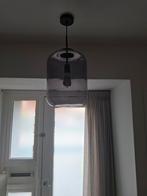 Zgan smoke glas hanglamp glasbol is 40 cm bij 30 breed, Ophalen, Zo goed als nieuw, Glas, Minder dan 50 cm