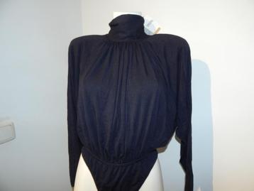 Ritmo di Perla body zwart power shoulder kolletje IT 46 beschikbaar voor biedingen