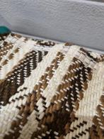 lap stof retro bruin tinten, Hobby en Vrije tijd, Stoffen en Lappen, Ophalen of Verzenden