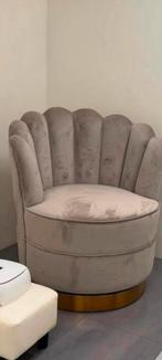 Draaibare fauteuil beige, Ophalen, Zo goed als nieuw, Eenpersoons, Minder dan 150 cm