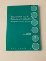 Kernbegrippen van de Algemene wet bestuursrecht, Ophalen of Verzenden, Zo goed als nieuw, Taco Groenewegen; Arnout Klap