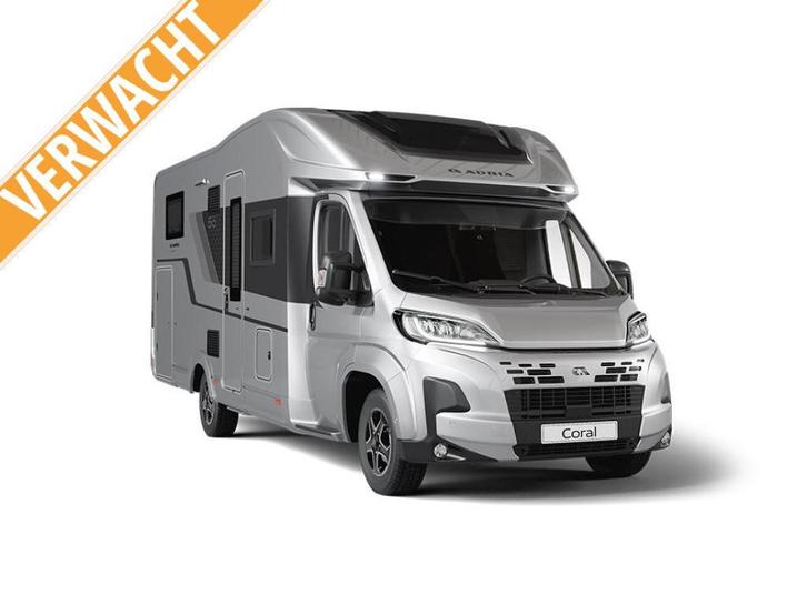 Adria Coral 670 DL 60 Years Verwacht 02-2026, Caravans en Kamperen, Campers, Bedrijf, tot en met 3, Half-integraal, Adria, Diesel