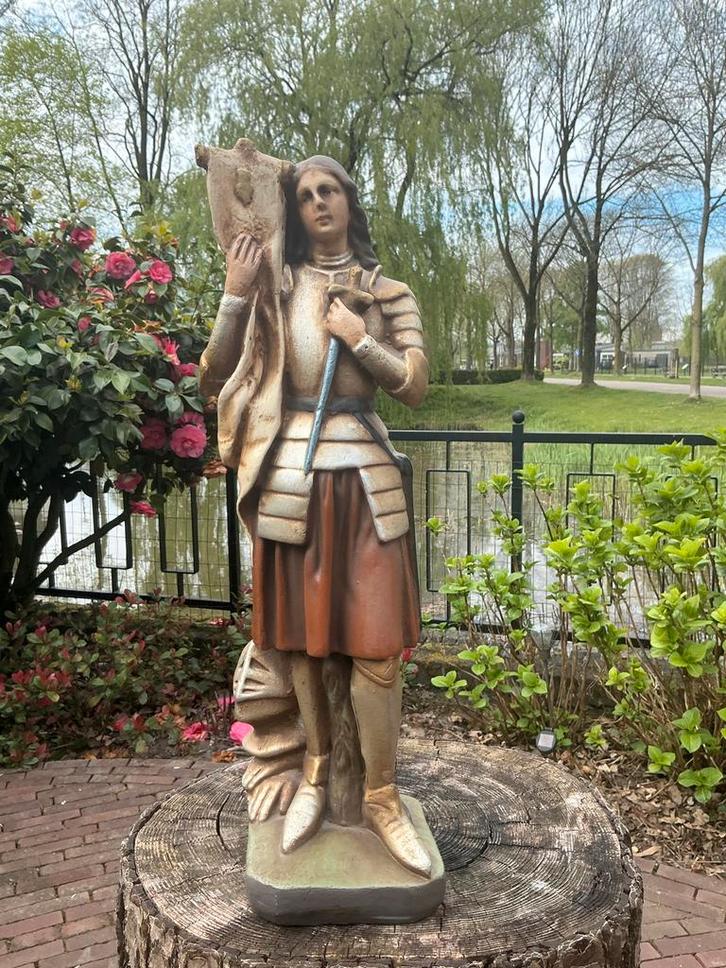Antiek Jeanne D'Arc ❤️ Heiligenbeeld, Antiek en Kunst, Antiek | Religie, Ophalen of Verzenden